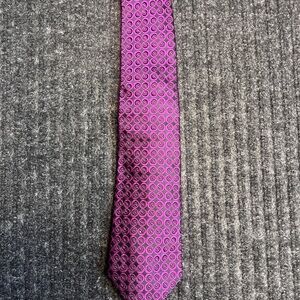 Bolgheri Magenta and Black Men's Tie